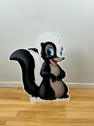 Flower the Skunk Cut-Out