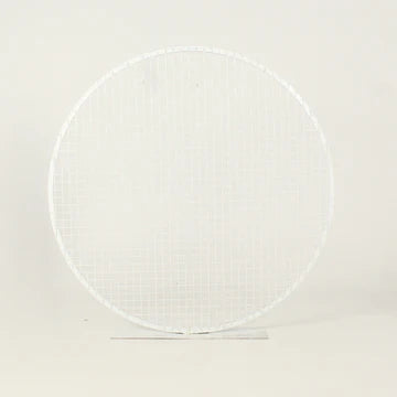 White Mesh Wall