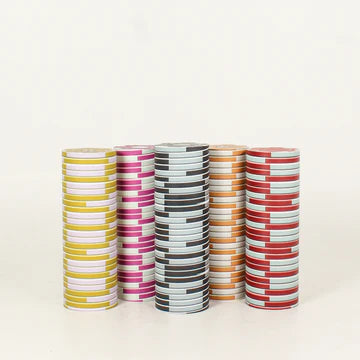 Poker Chip Stack Plinths