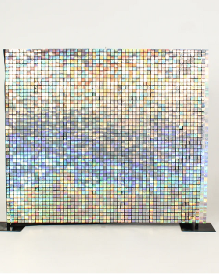 Iridescent Shimmer Wall