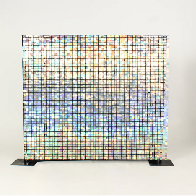 Iridescent Shimmer Wall