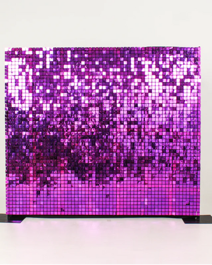 Purple Shimmer Wall
