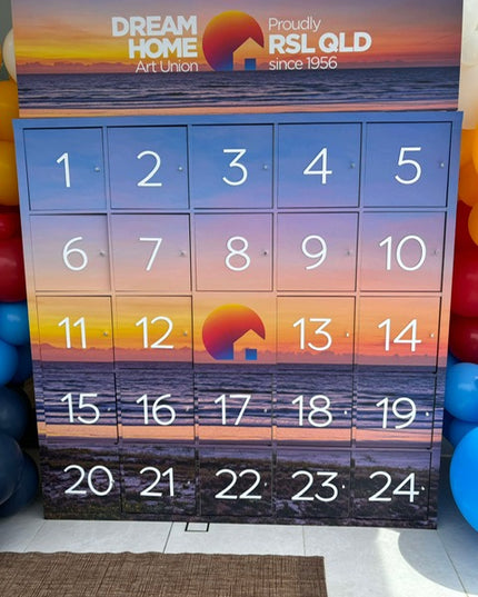 3D Wooden Advent Calendar