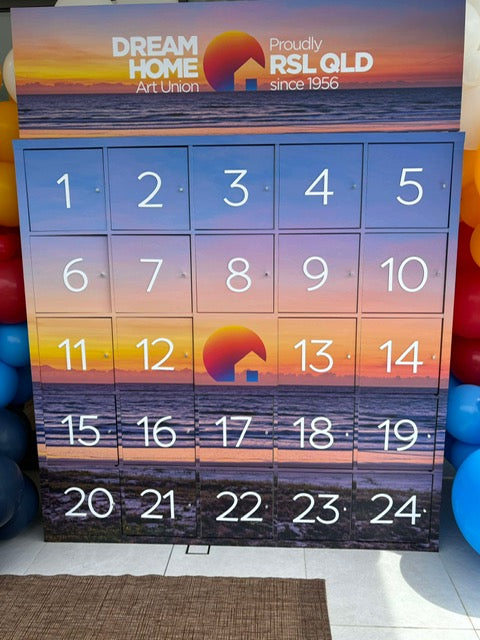 3D Wooden Advent Calendar