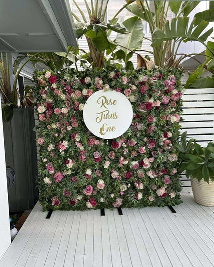Pretty in Pink - Flower Wall