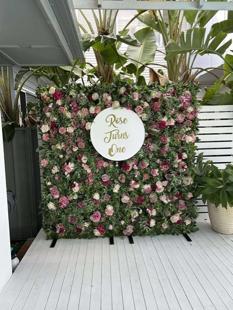 Pretty in Pink - Flower Wall
