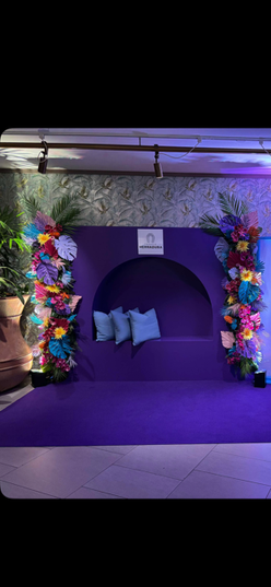 Purple Wall Frame
