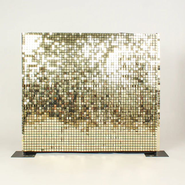 White Gold Shimmer Wall