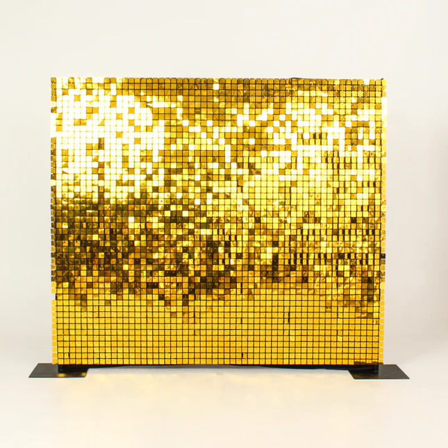 Yellow Shimmer Wall